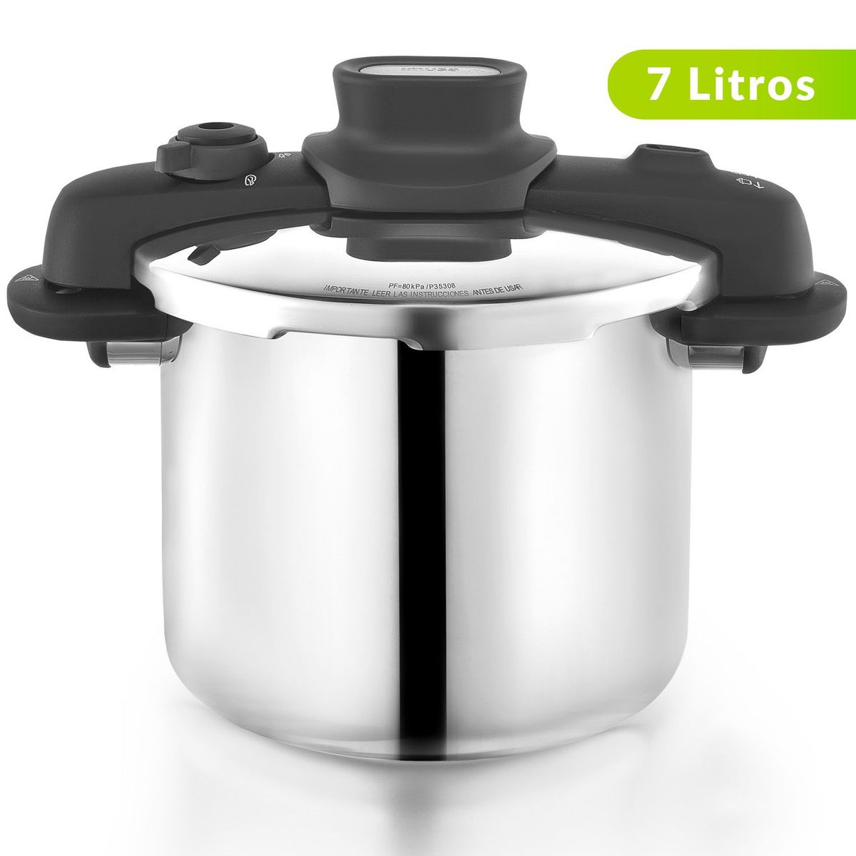IMUSA - Olla a presión Imusa 7 litros Talent Master Acero Inoxidable 
