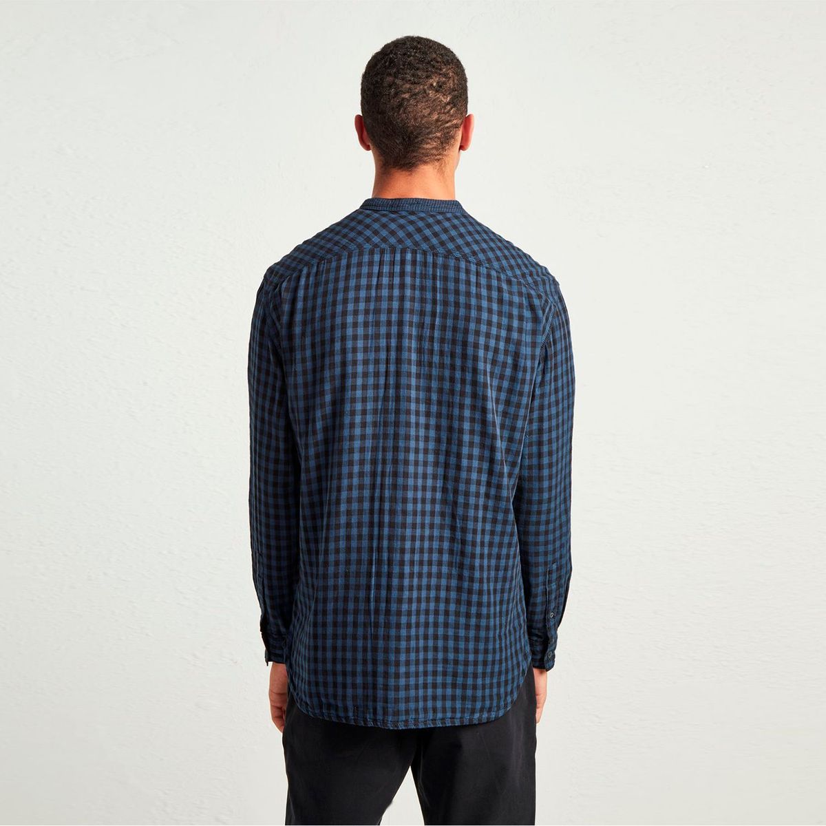 FRENCH CONNECTION - Camisa Overdyed Negra