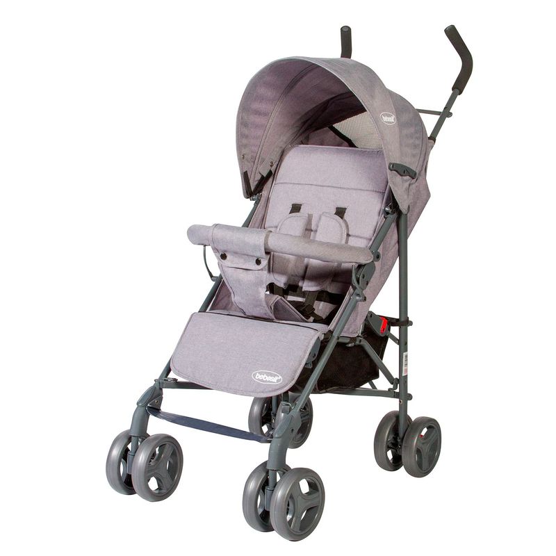 BEBESIT - Coche para bebé Bebesit Buggy Cuatro ruedas Gris