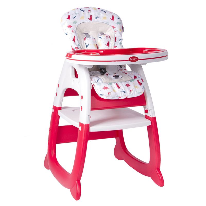 EBABY - Silla de comer Merly Roja