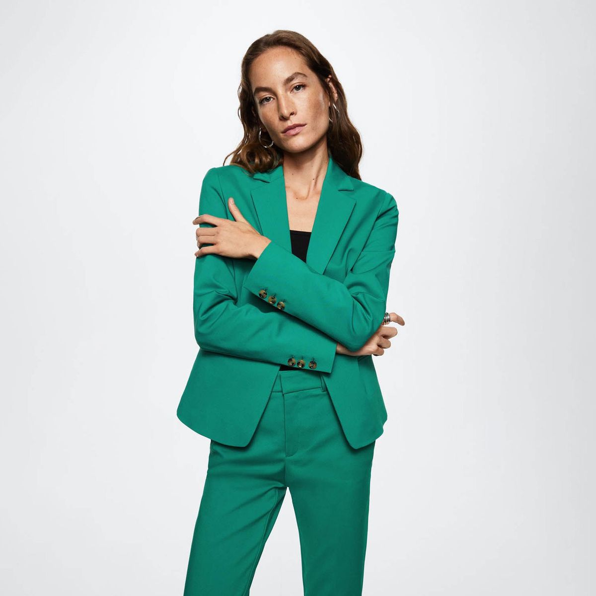 MANGO - Blazer Mujer MANGO