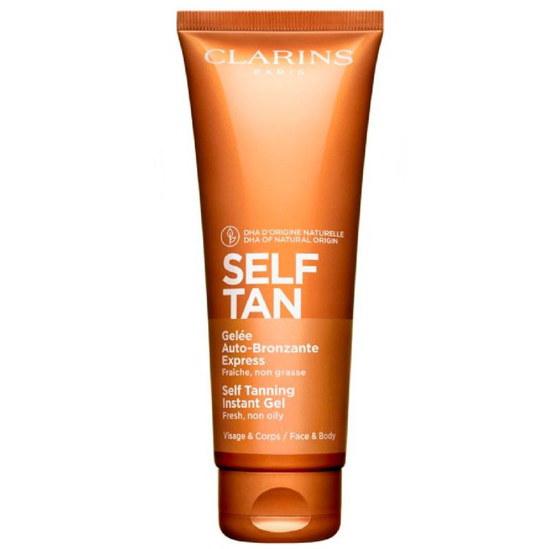 CLARINS - Fotoprotector Anti arrugas Rostro Auto bronceador Self-Tanning Tinted Gel Clarins