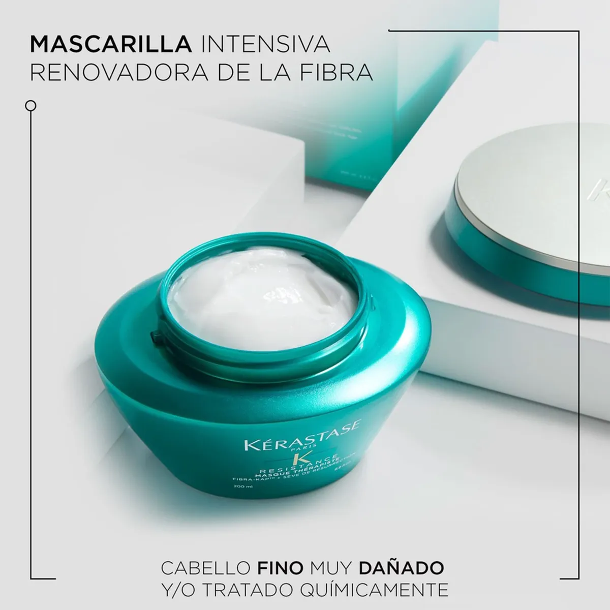 KERASTASE - Mascarilla Kérastase Résistance Thérapiste reparación cabello muy dañado 200ml 