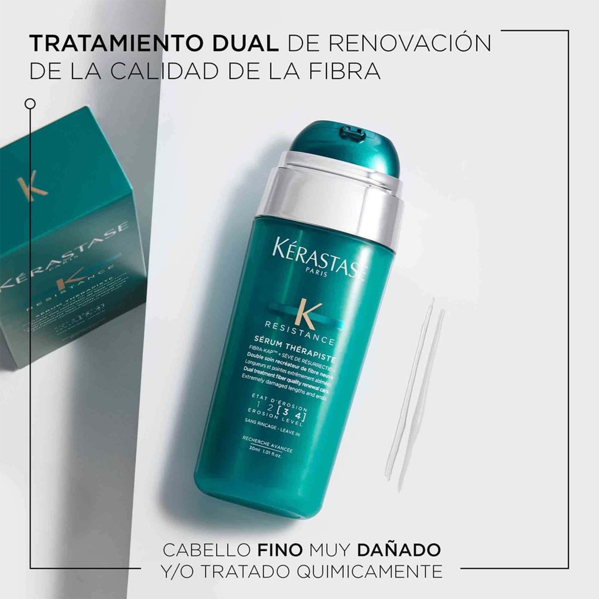 KERASTASE - Sérum Termoprotector Kérastase Résistance Thérapiste cabello muy dañado 30ml