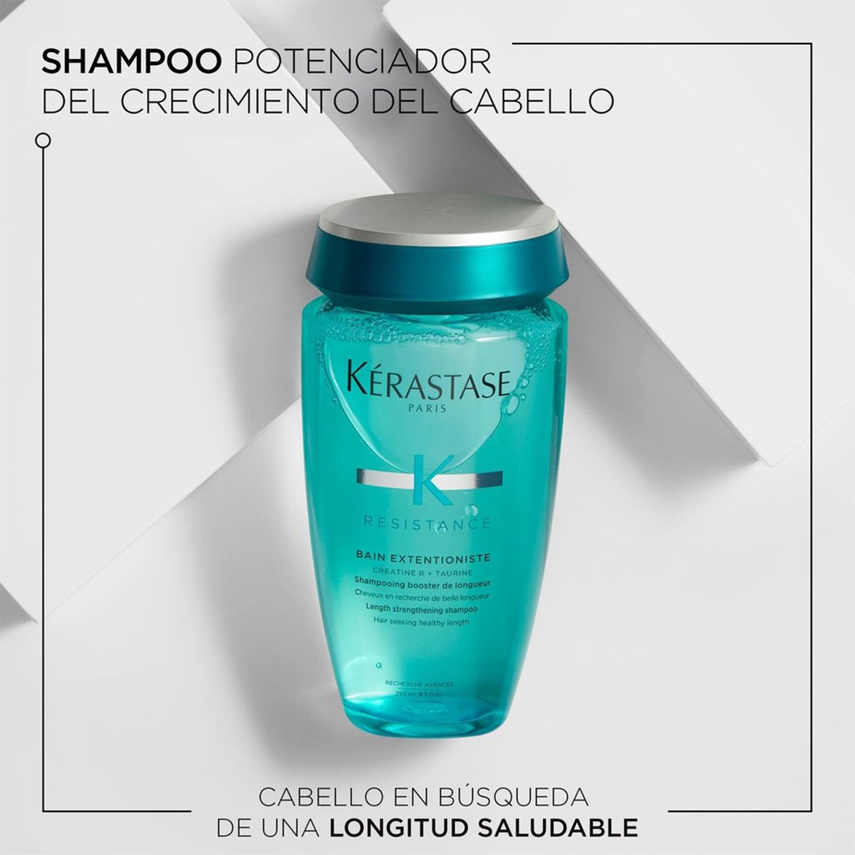 KERASTASE - Shampoo Kérastase Résistance Extentioniste cabello largo dañado 250ml 