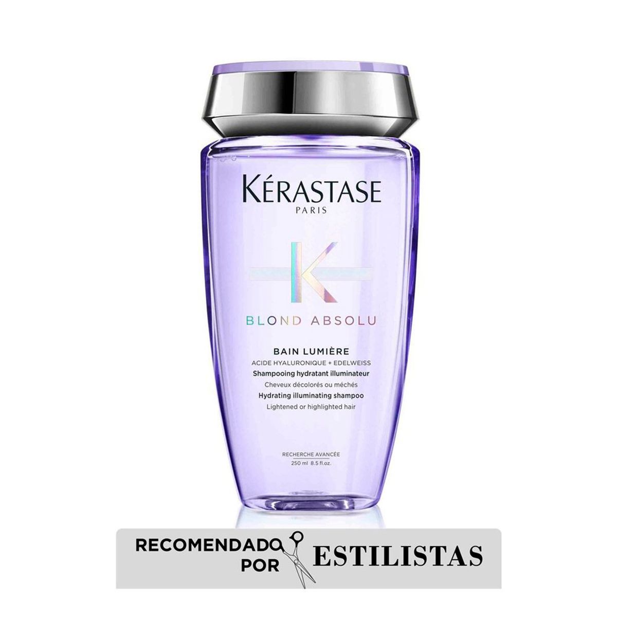 KERASTASE - Shampoo Kérastase Blond Absolu Lumière neutraliza rubios o decolorados 250ml