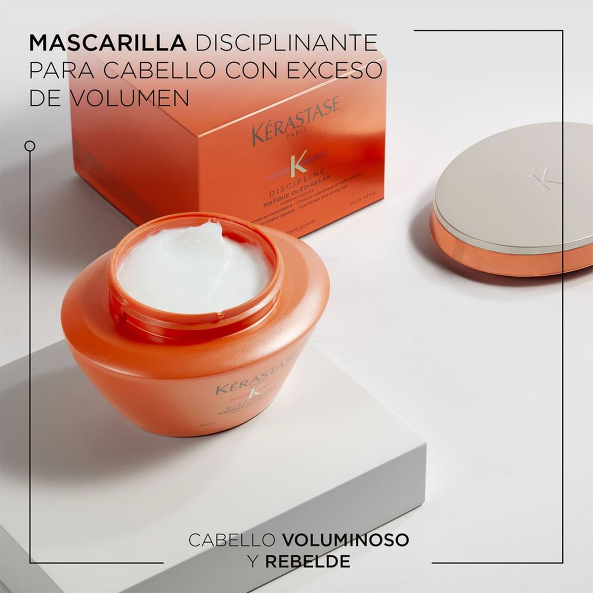 KERASTASE - Mascarilla Kérastase Discipline Oléo-Relax control frizz cabello seco 200ml
