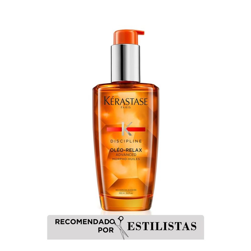 KERASTASE - Aceite Kérastase Discipline Oleo Relax control frizz rebelde 100ml