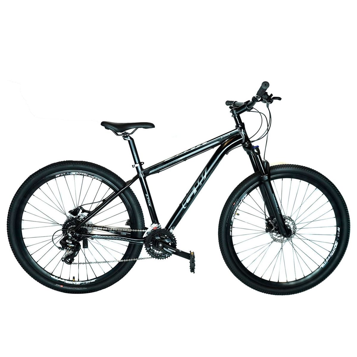 GW - Bicicleta de Montaña 29 pulgadas Lynx-Negro Gris