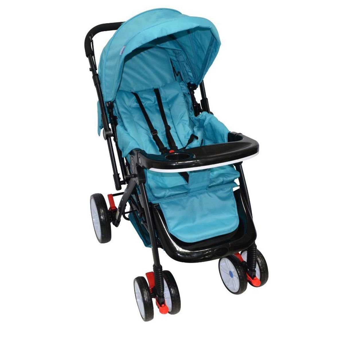 MATTINA - Coche Cuna Reversible Mattina De Lujo Azul
