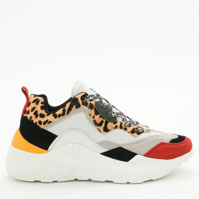 STEVE MADDEN - Tenis Steve Madden Mujer Moda Antonia diseño Animal Print