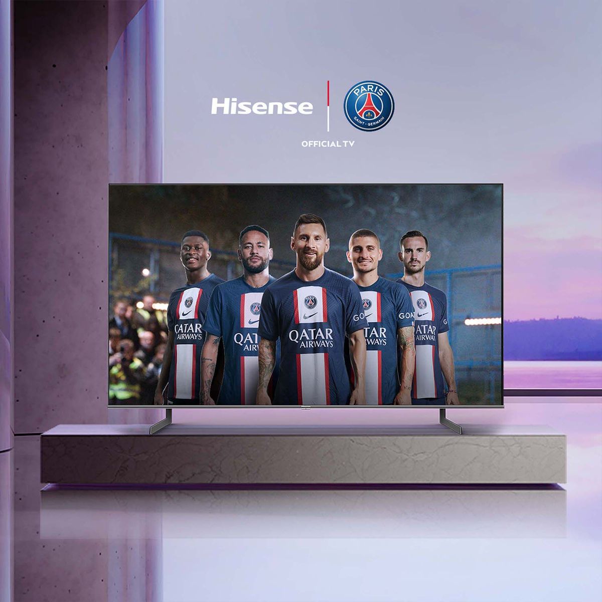 HISENSE - Televisor Hisense ULED 55 pulgadas QLED 4K Smart TV 55U7HV