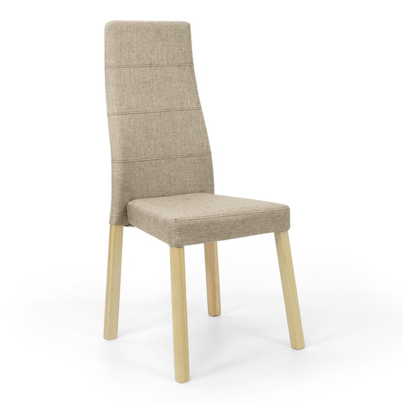 MICA - Silla de Comedor Moderna en Tela (Incluye 1 Silla) Mica 
