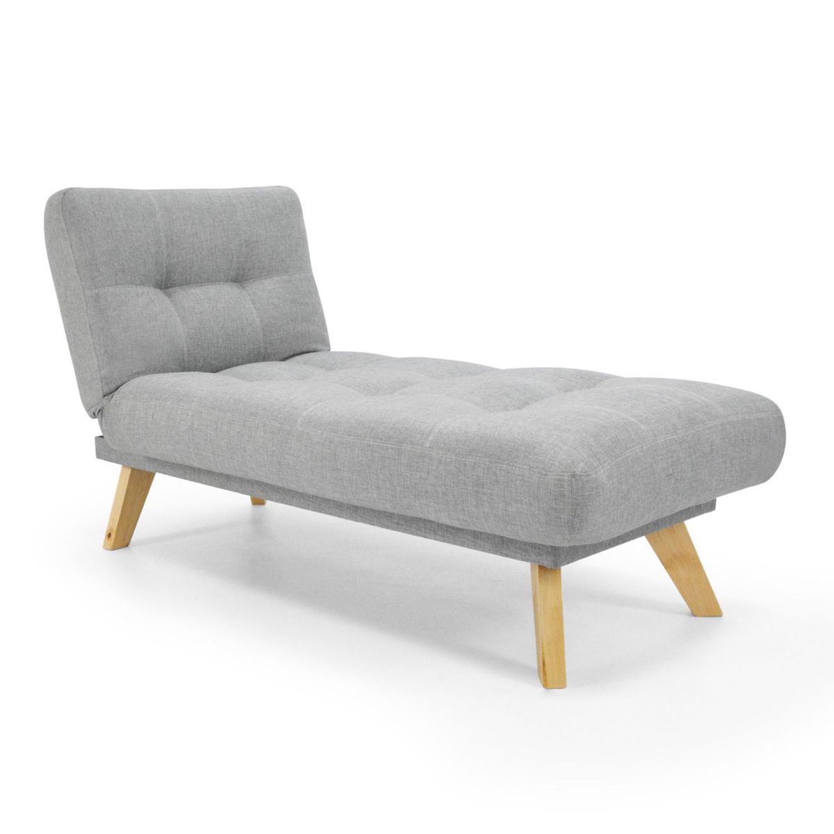 MICA - Silla Reclinable Moderna 1 Puesto Mecánica Longues 72 x 82 x 150 cm Mica  - Mueble