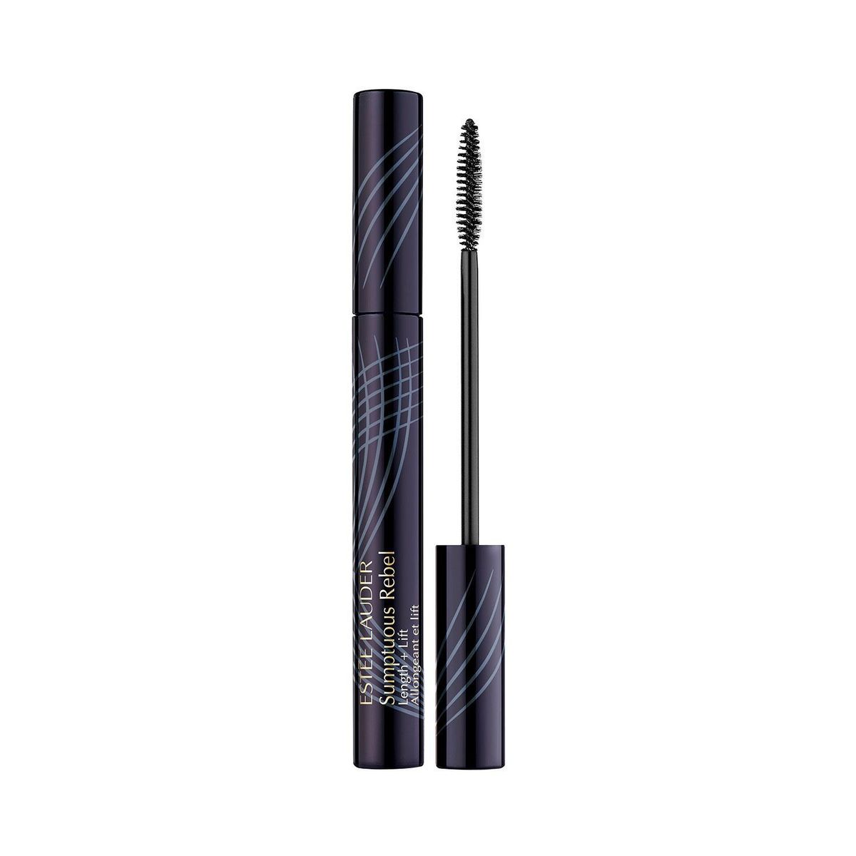 ESTEE LAUDER - pestañina de pestañas Estee Lauder Sumptuous Rebel Length + Lift tono 01 Black 8 ml