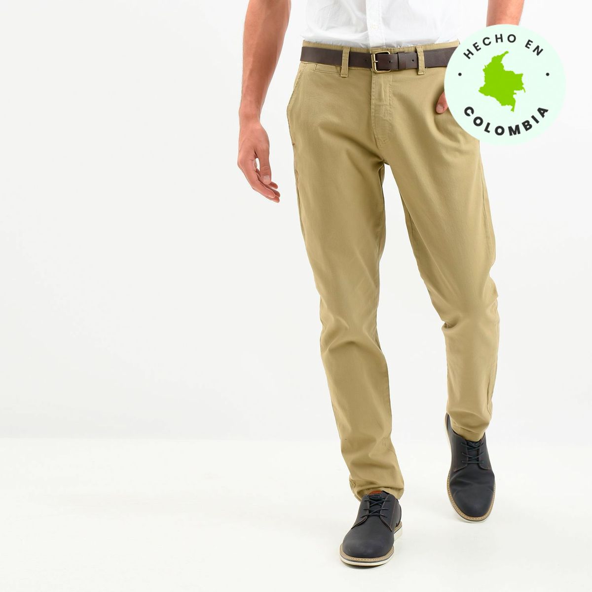 BASEMENT - Pantalón de drill para Hombre Slim Basement