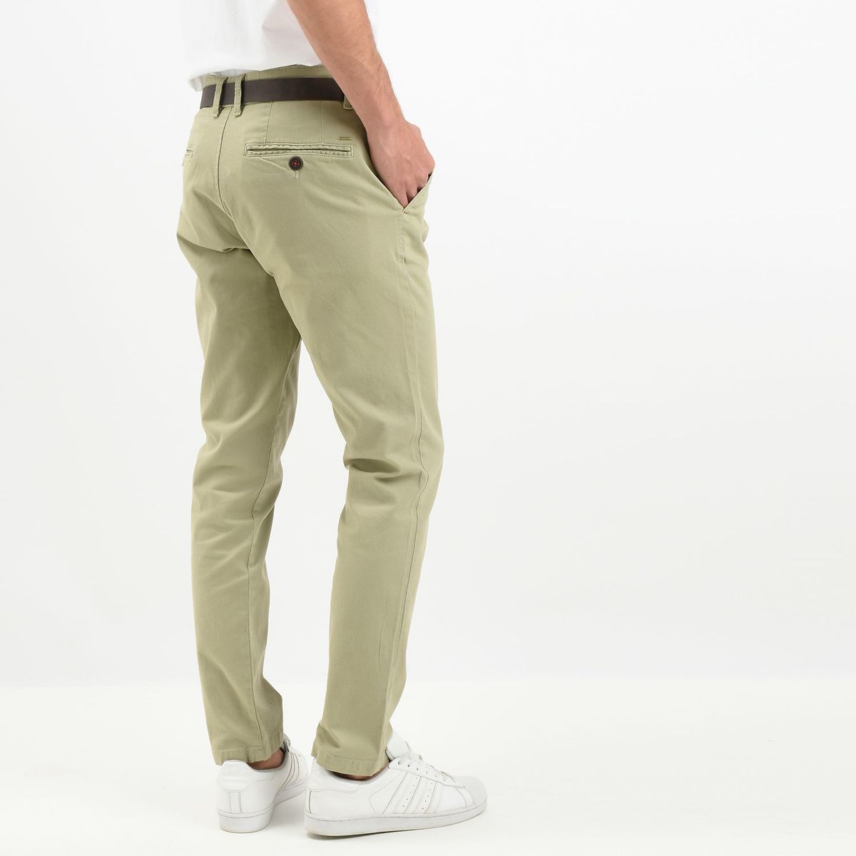 BASEMENT - Pantalón de drill para Hombre Slim Basement