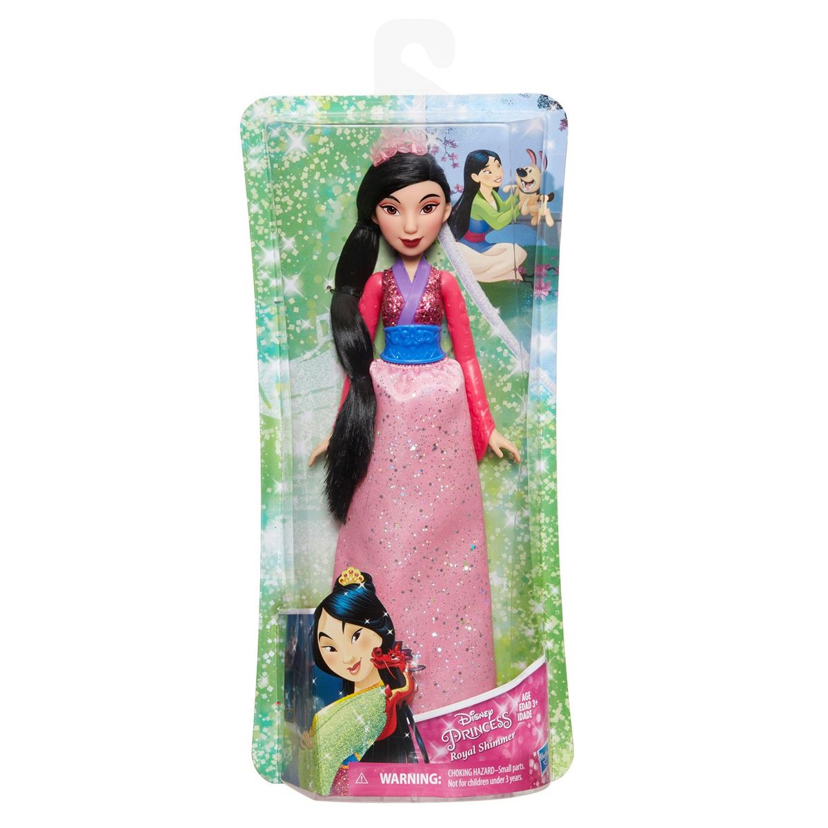DISNEY PRINCESS - Muñeca Disney Princess Brillo Real Mulan