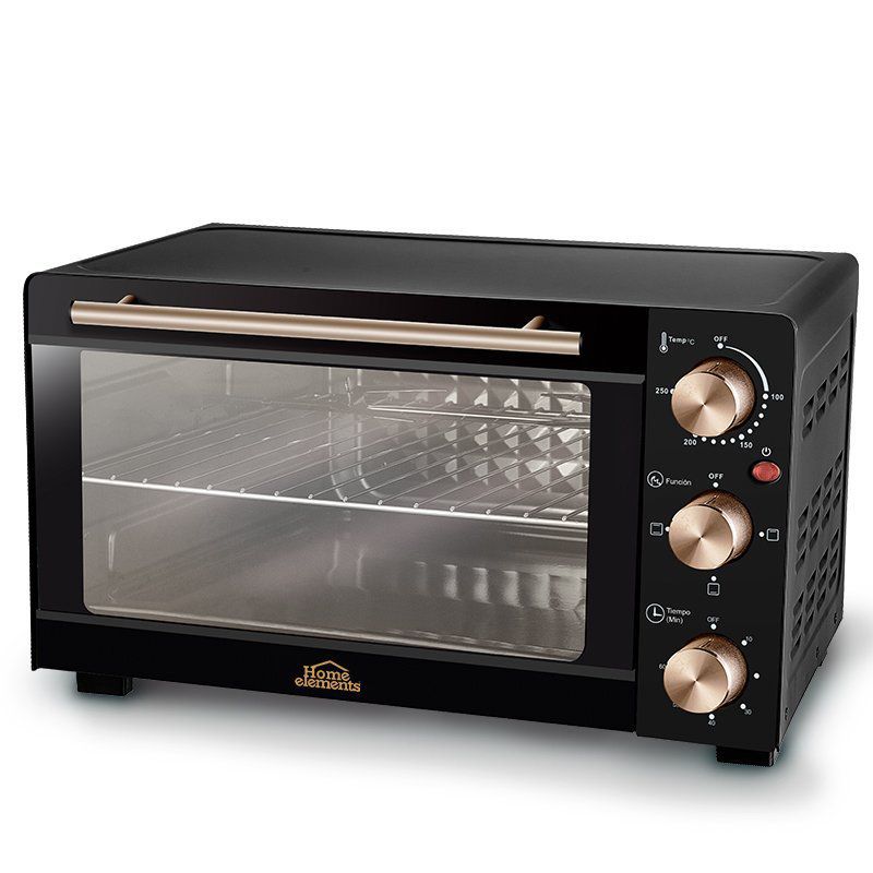 HOME ELEMENTS - Horno tostador Home Elements 21 litros copper