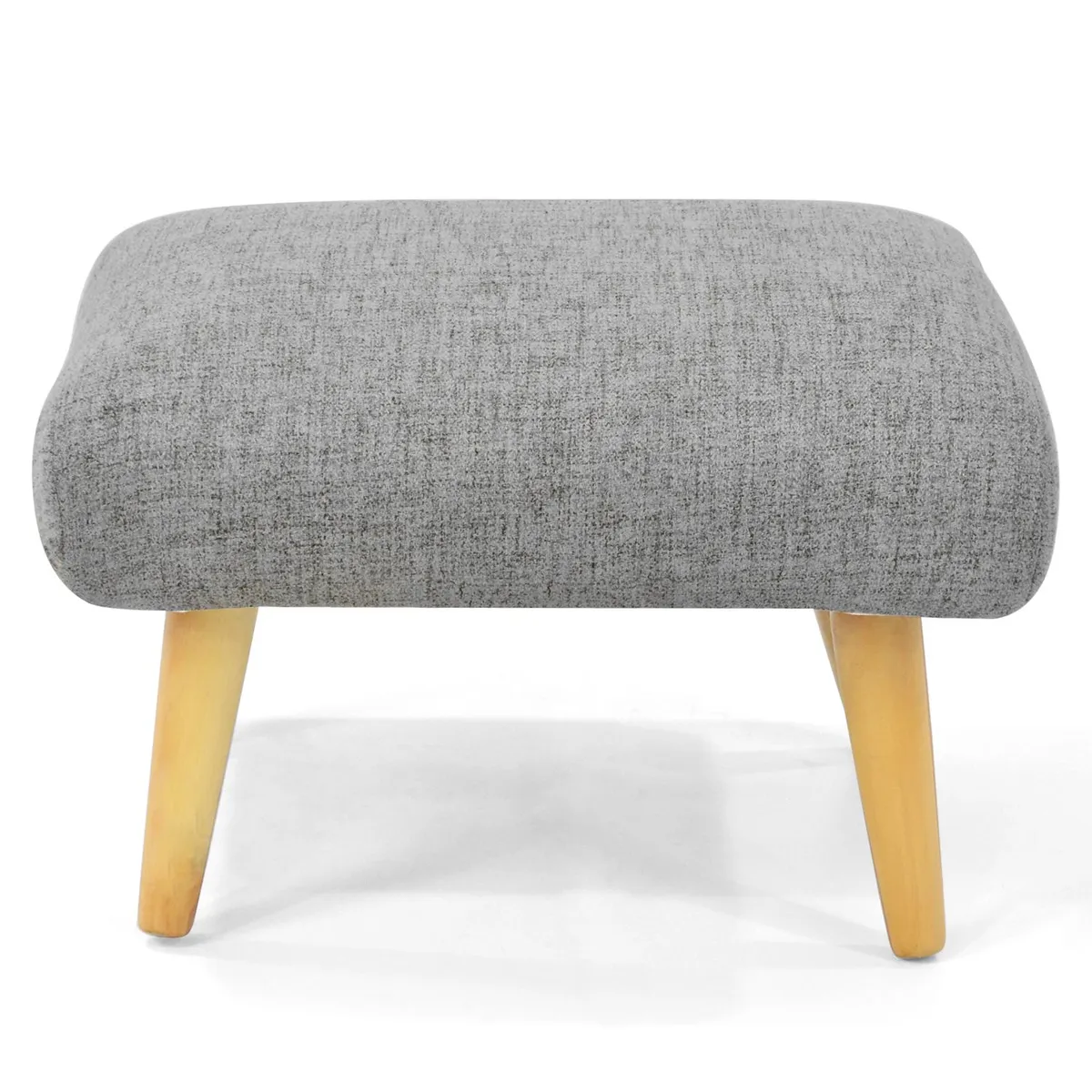 MICA - Puff Colima Acero en Tela