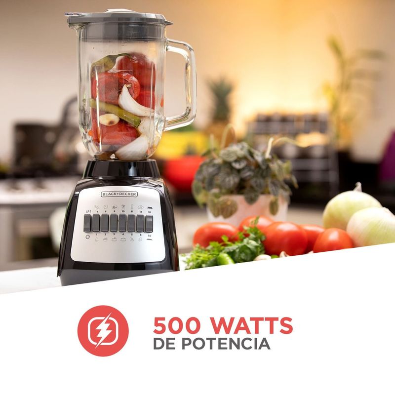 Licuadora BLACK+DECKER DuraPro 10 Velocidades 550 Watts con