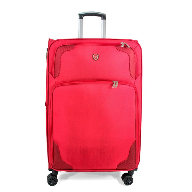 SWISSPASS - Maleta de Viaje Mediana Blanda Swisspass ZURICH24ROJO
