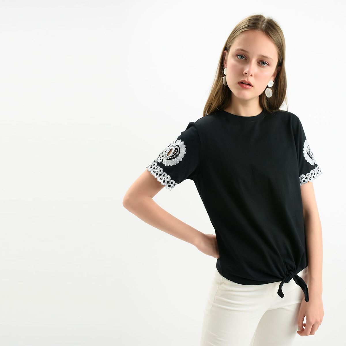 NAF NAF - Camisa Mujer Manga Corta Naf Naf