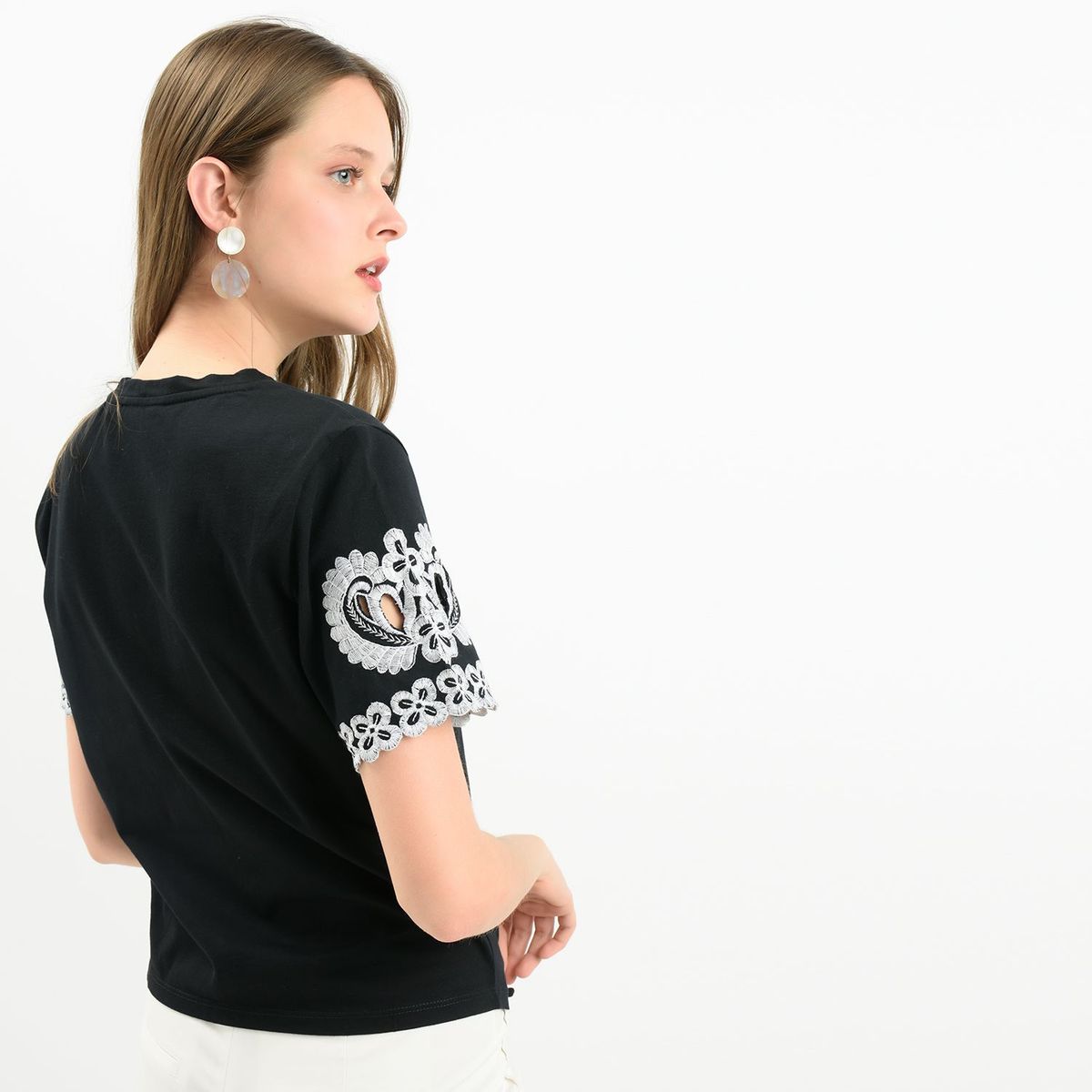 NAF NAF - Camisa Mujer Manga Corta Naf Naf