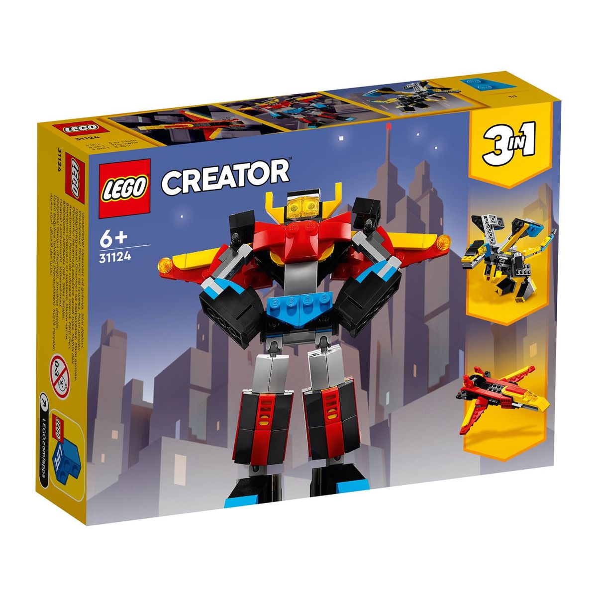 LEGO - Set de Lego ROBOT INVENCIBLE por 159 Piezas para mayores 6 años