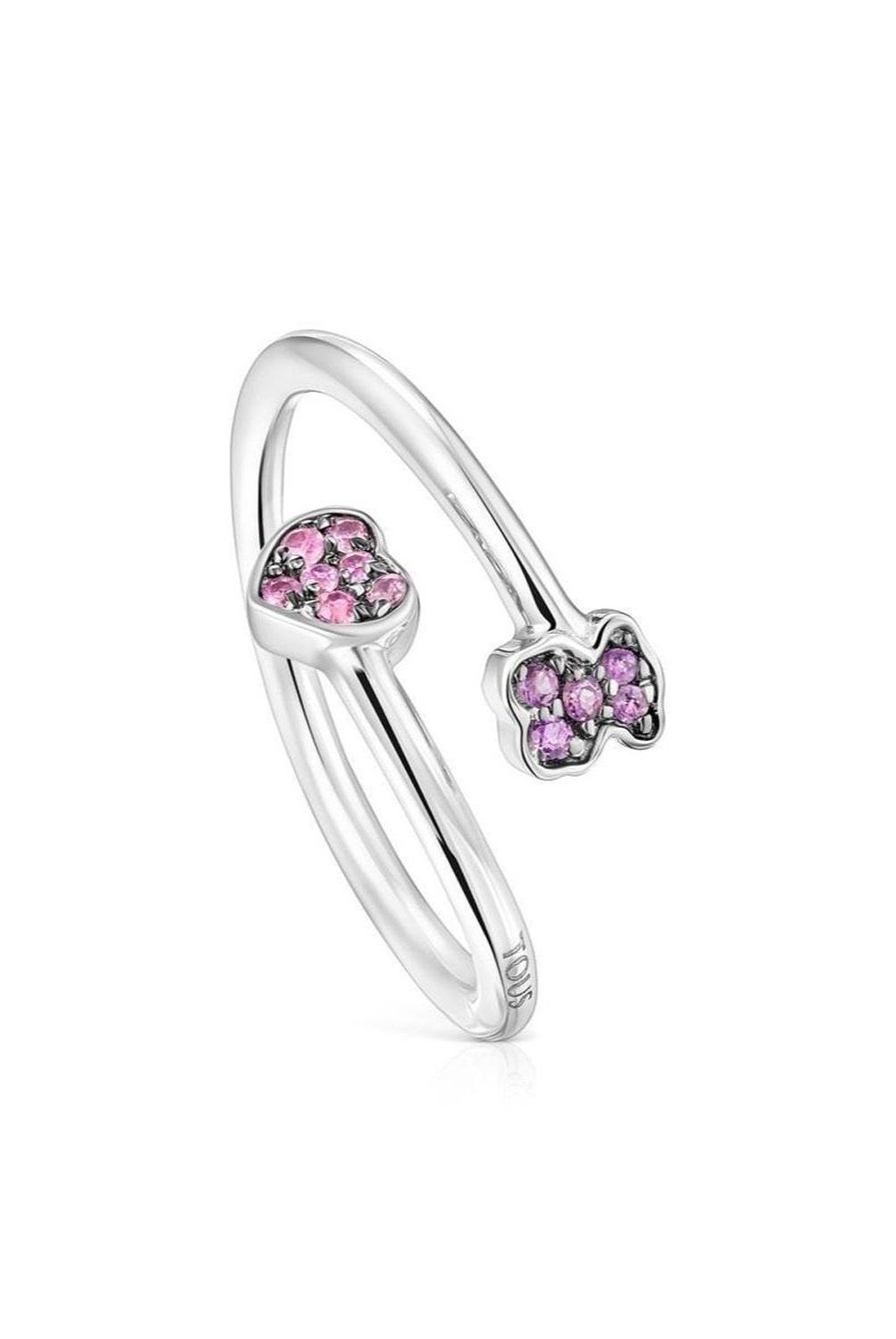 TOUS - Anillo Tous Para Mujer Motif kaos Icon Plata 
