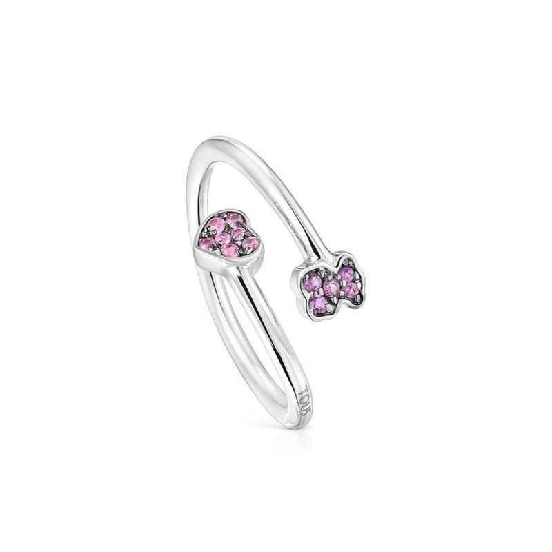 TOUS - Anillo Tous Para Mujer Motif kaos Icon Plata 