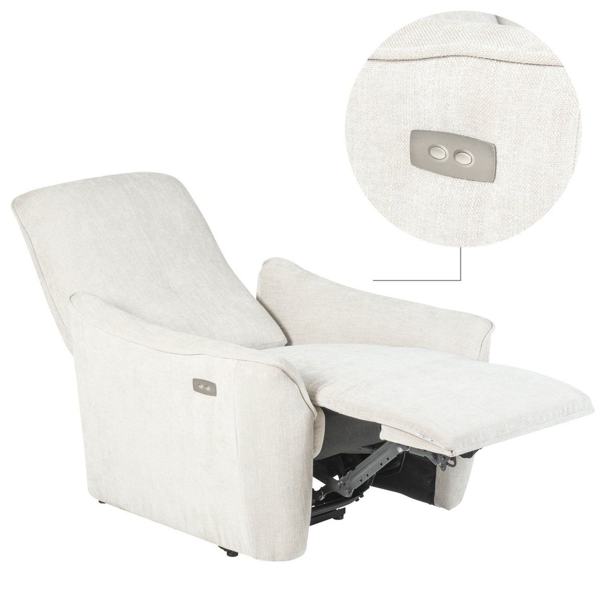 MUEBLES MOLTI - Silla Reclino Electrica Dreamer Beige