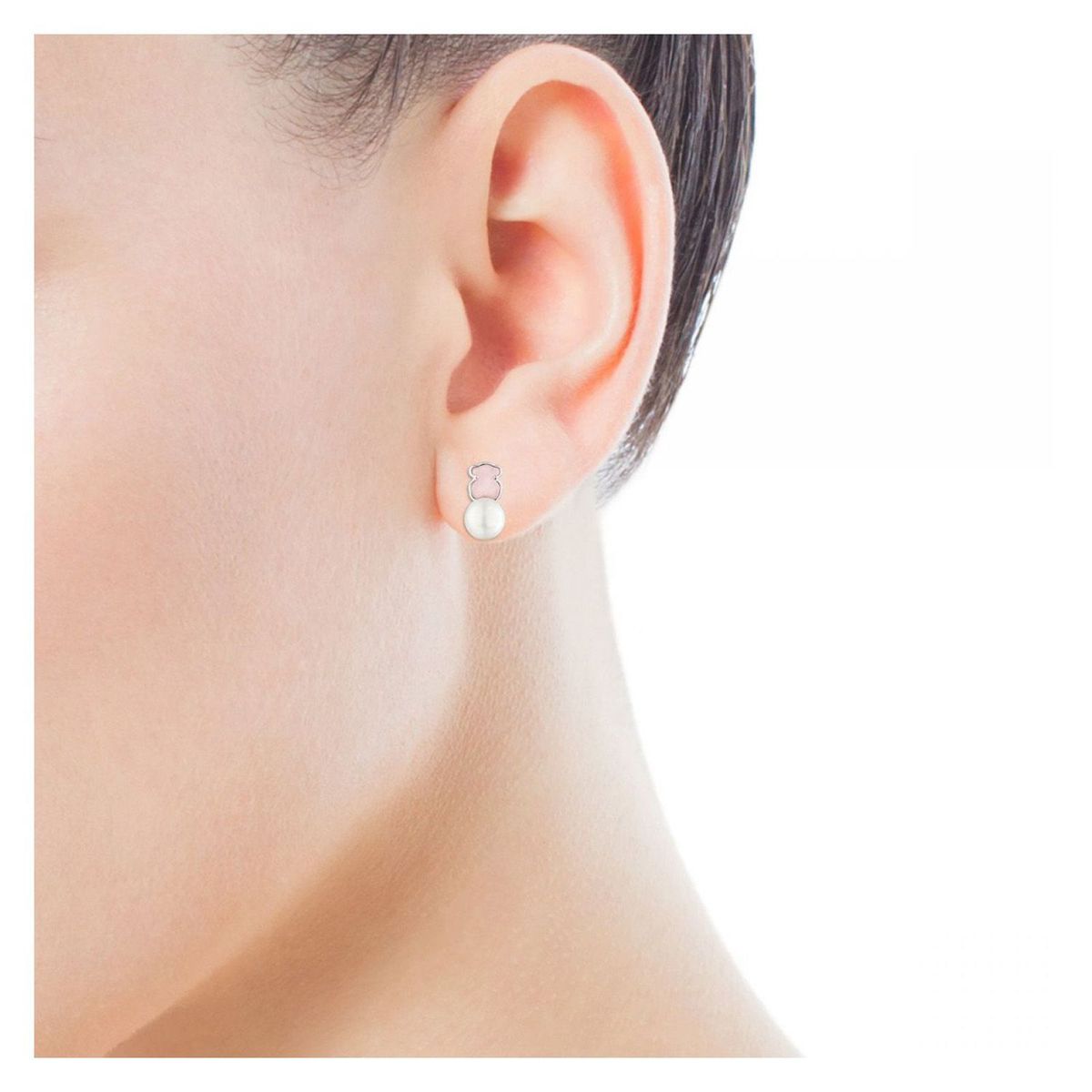 TOUS - Aretes  Tous Para Mujer con Color kaos Icon Plata 