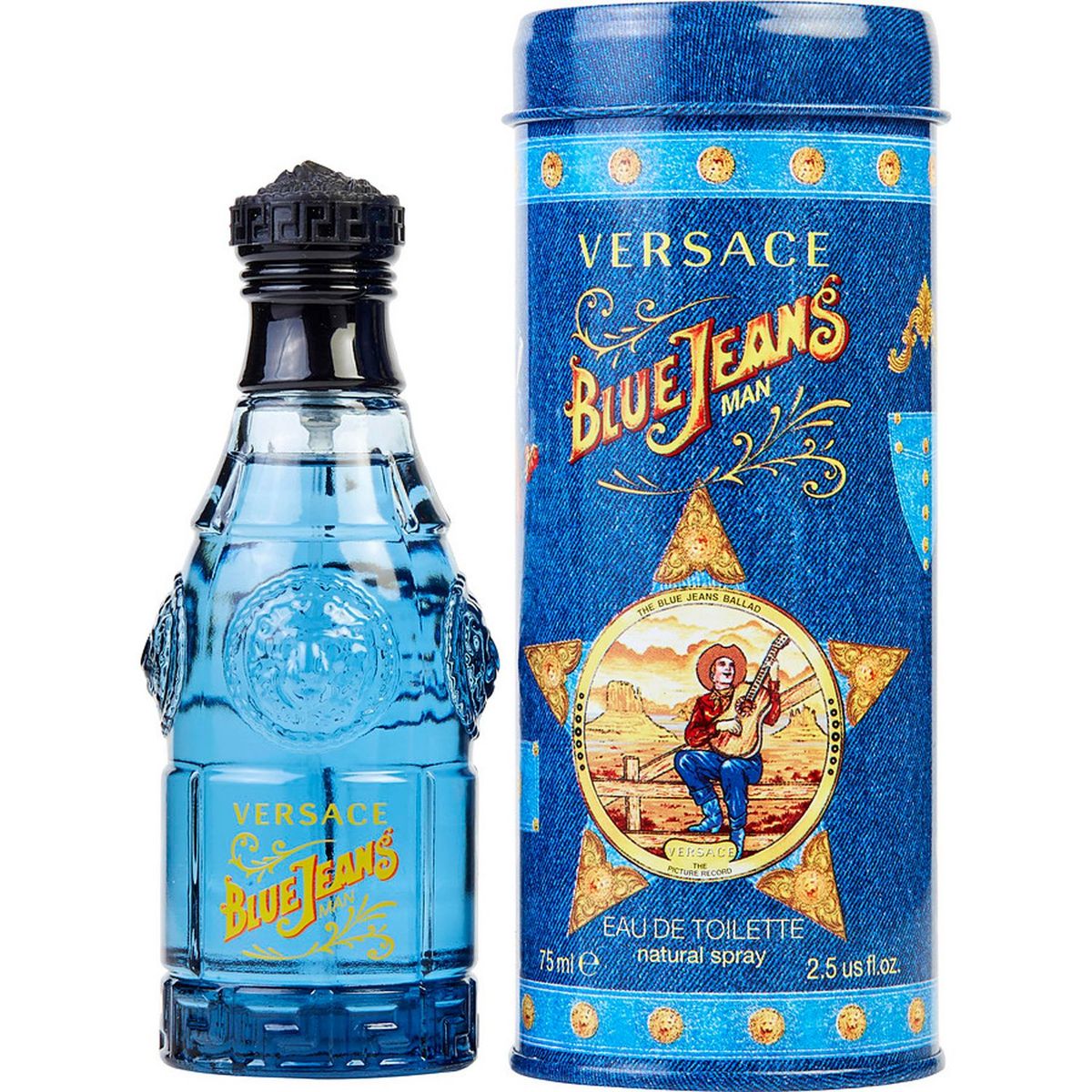 VERSACE - Perfume Versace Blue Jeans Pour Homme Hombre 75 ml EDT