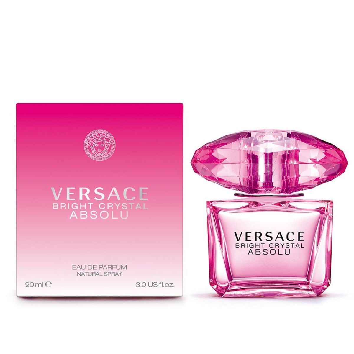 VERSACE - Perfume Versace Bright Crystal Absolu Mujer 90 ml Eau de parfum 