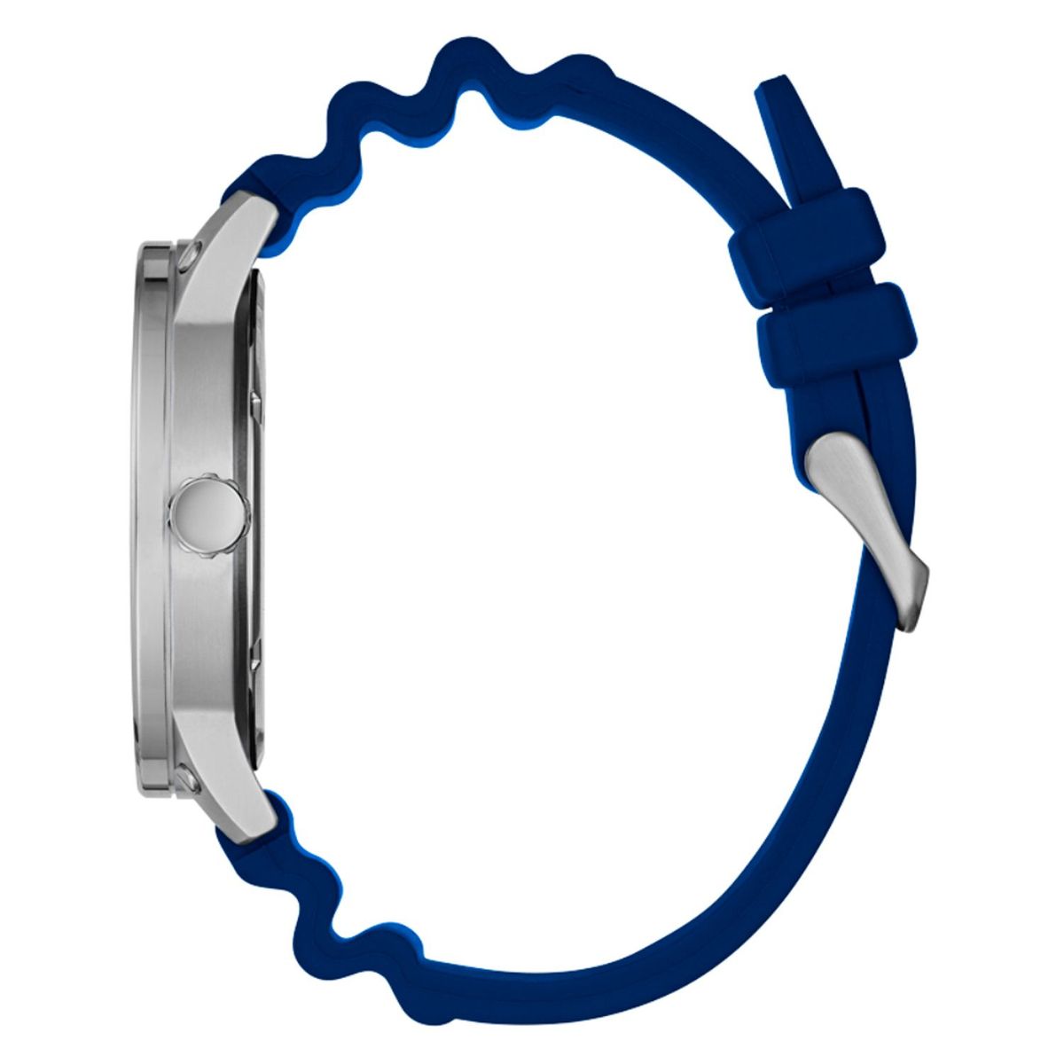 GUESS - Reloj Guess para Hombre Quartz. Reloj análogo Azul Caucho