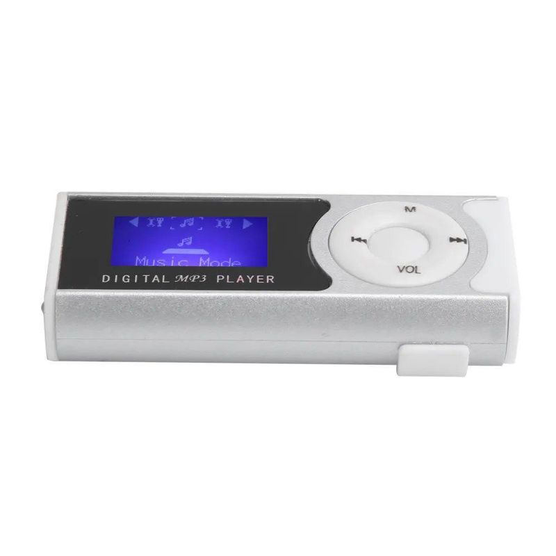 DANKI - Reproductor Mp3 Digital Pantalla Lcd Micro Sd Clip