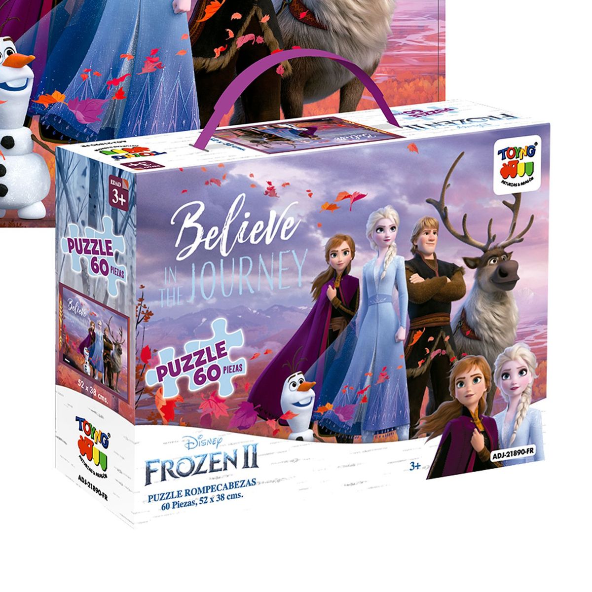 DISNEY - Rompecabezas Frozen 60 Piezas 