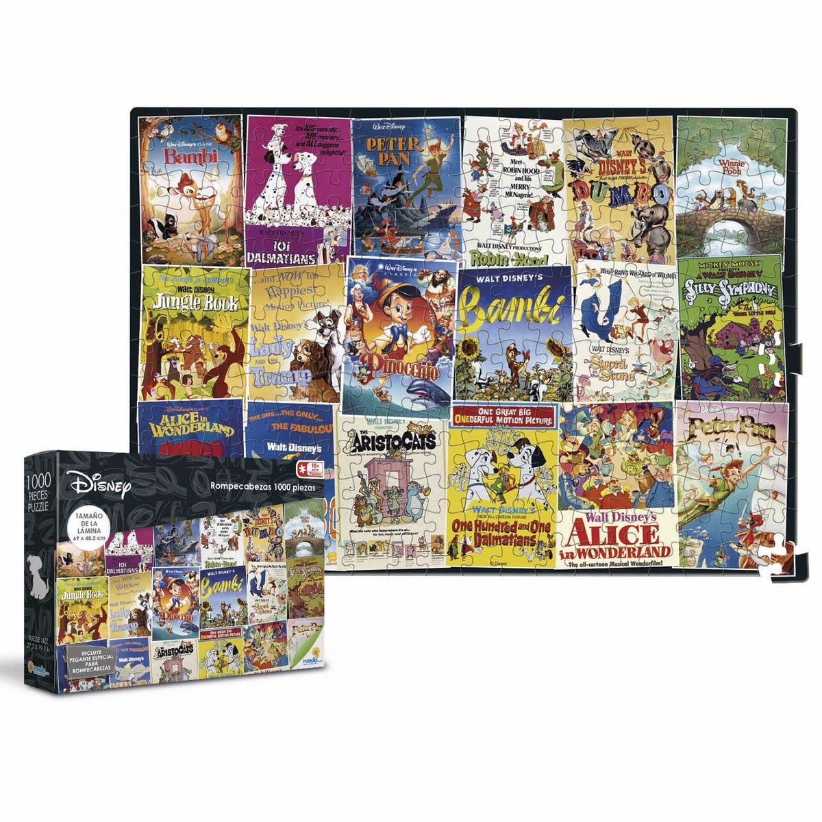 RONDA - Rompecabezas x1000 Piezas Clásicos Disney  