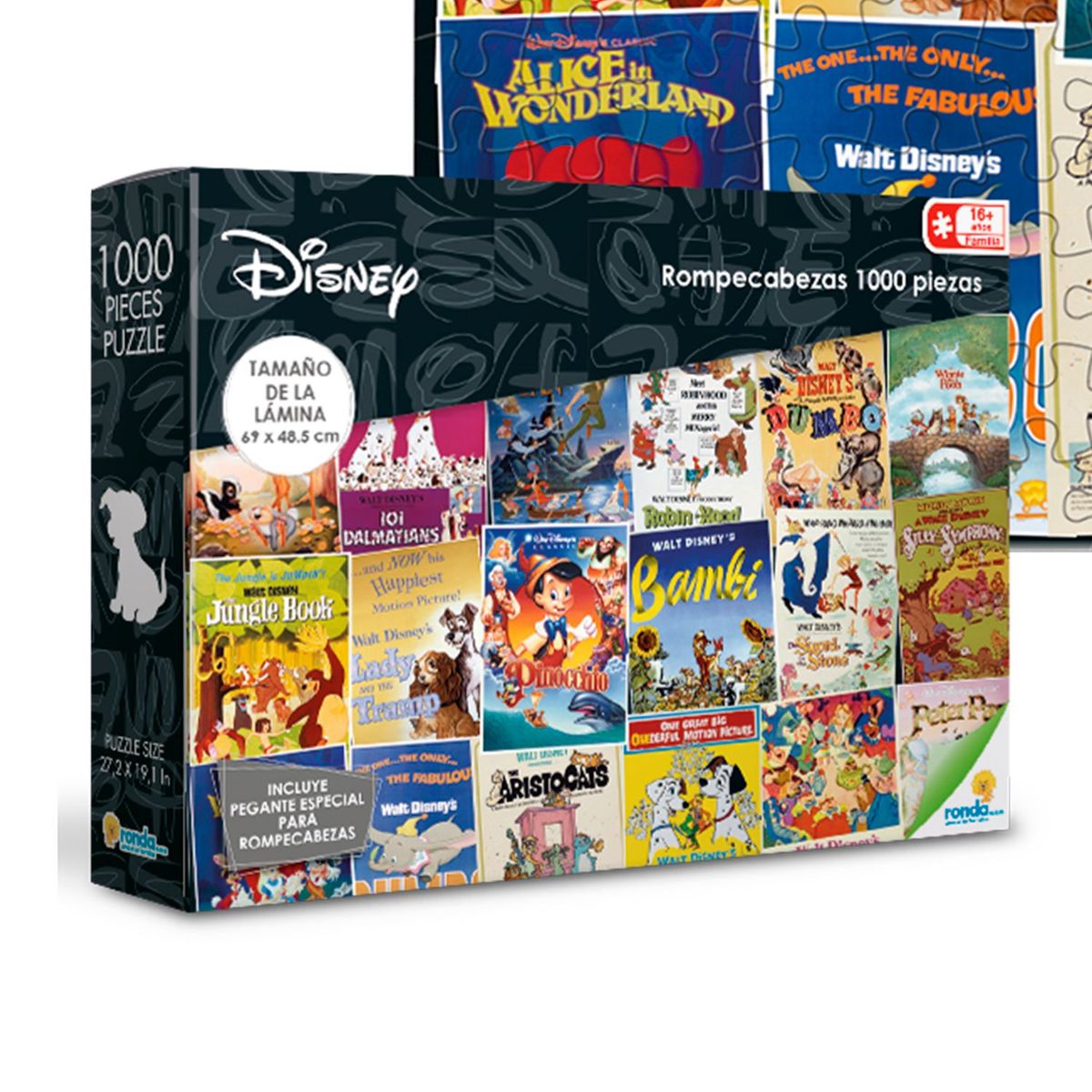 RONDA - Rompecabezas x1000 Piezas Clásicos Disney  