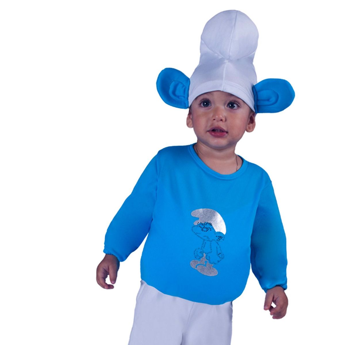 FANTASTIC NIGHT - Disfraz de Pitufo para bebé 6-12 meses Fantastic Night