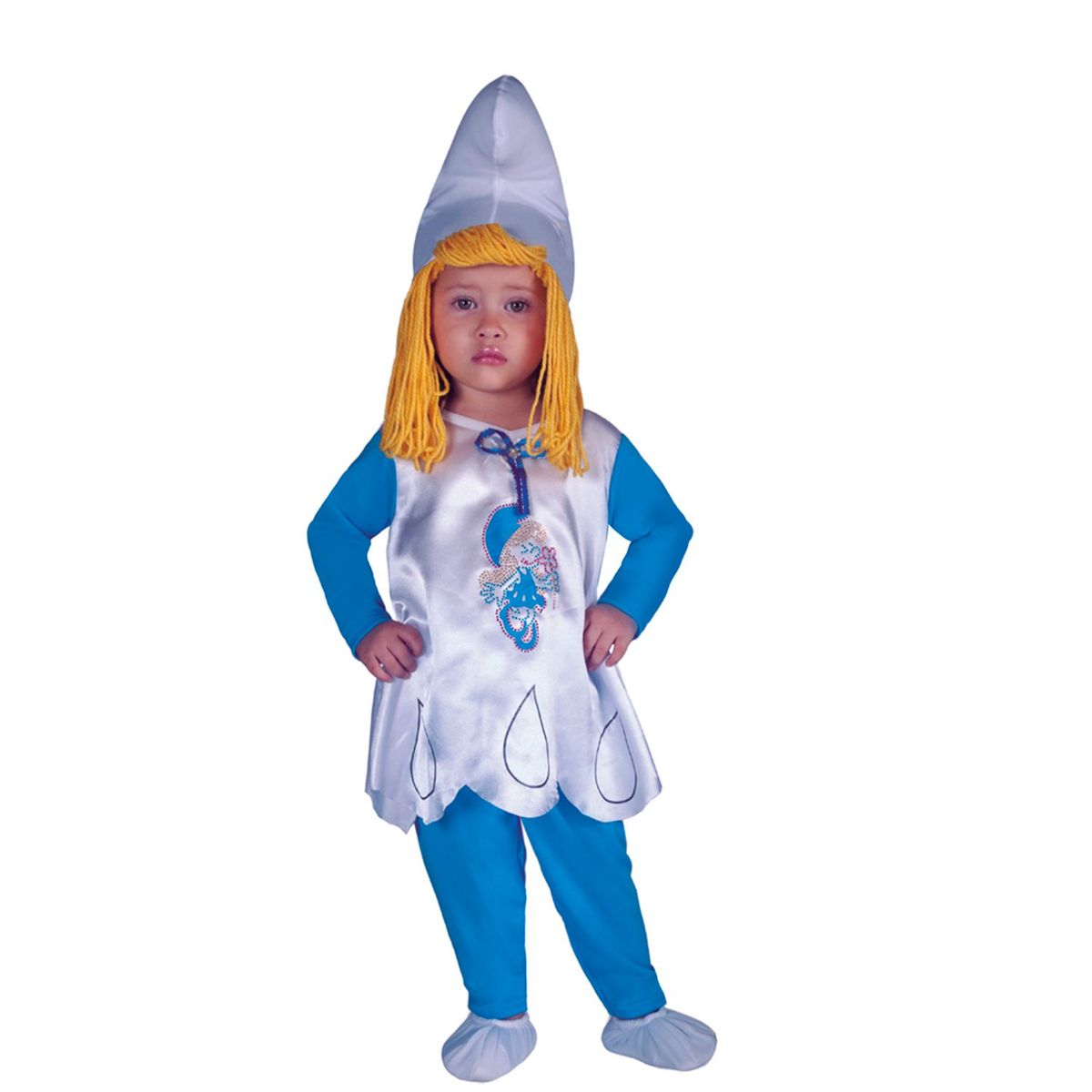 FANTASTIC NIGHT - Disfraz de  Pitufina para bebé 6-12 meses Fantastic Night