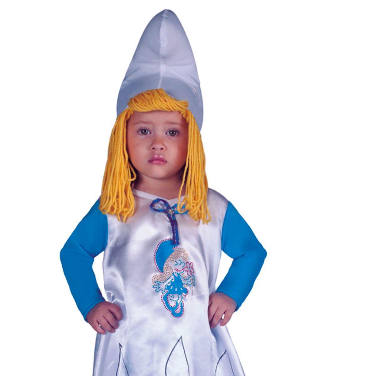 FANTASTIC NIGHT - Disfraz de  Pitufina para bebé 6-12 meses Fantastic Night