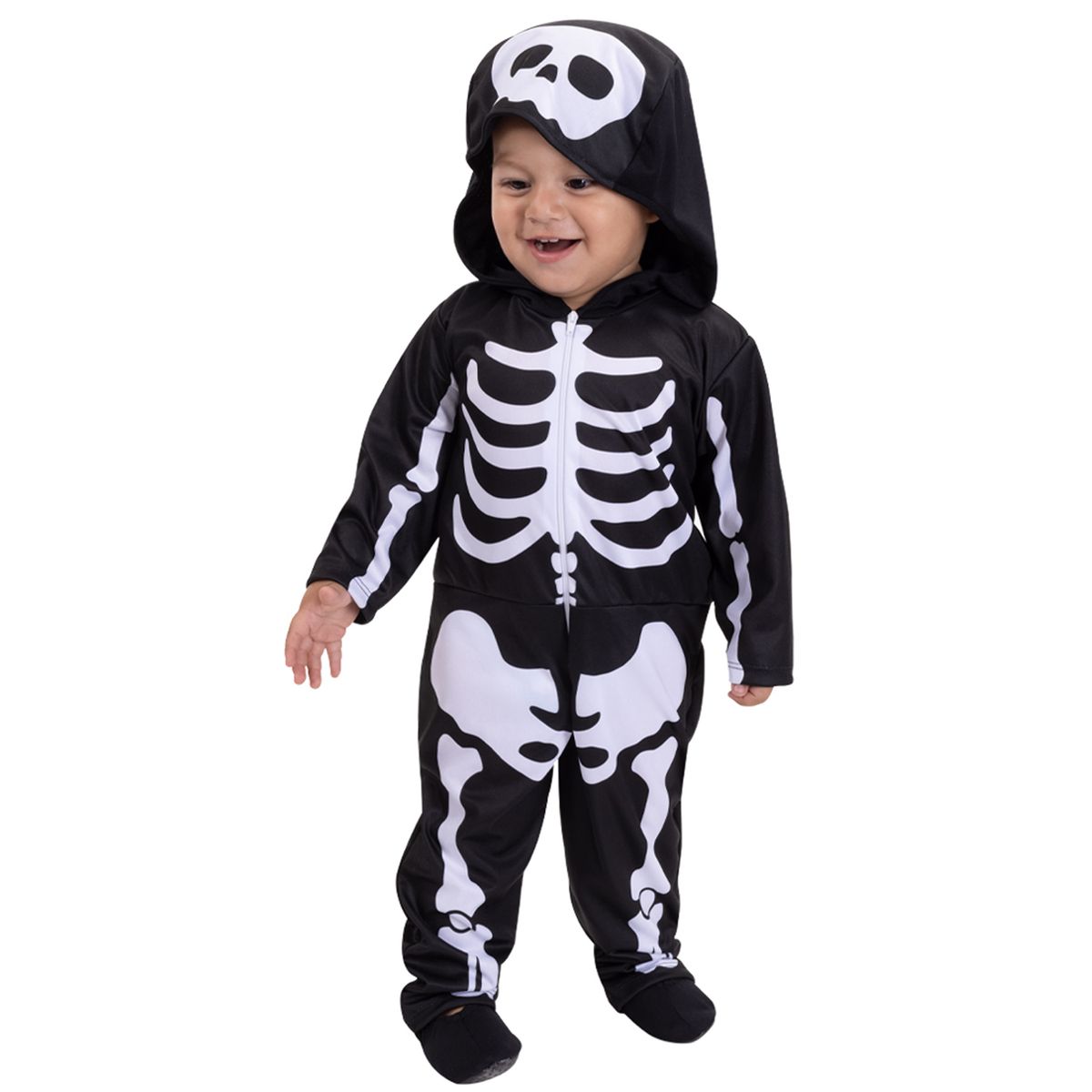 FANTASTIC NIGHT - Disfraz para Bebé Esqueleto encantado Fantasía terror