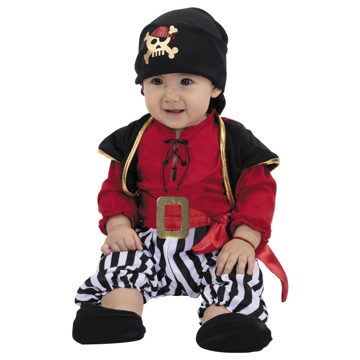 FANTASTIC NIGHT - Disfraz para Bebé Pirata feliz Fantasía