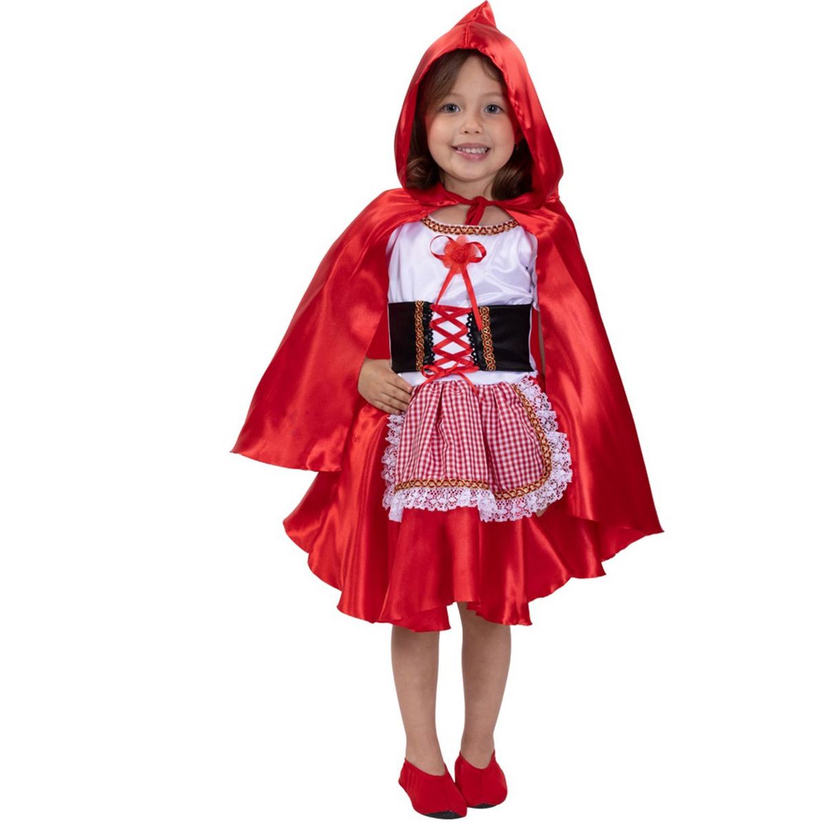 FANTASTIC NIGHT - Disfraz para niña Caperucita fantasía