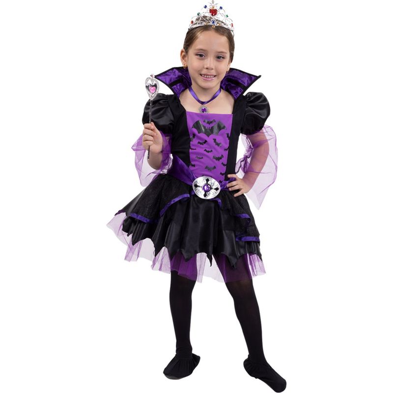 FANTASTIC NIGHT - Disfraz para Niña Vampiresa