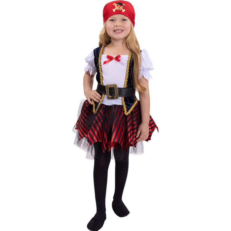 FANTASTIC NIGHT - Disfraz infantil Disfraz para niña pirata fantasía