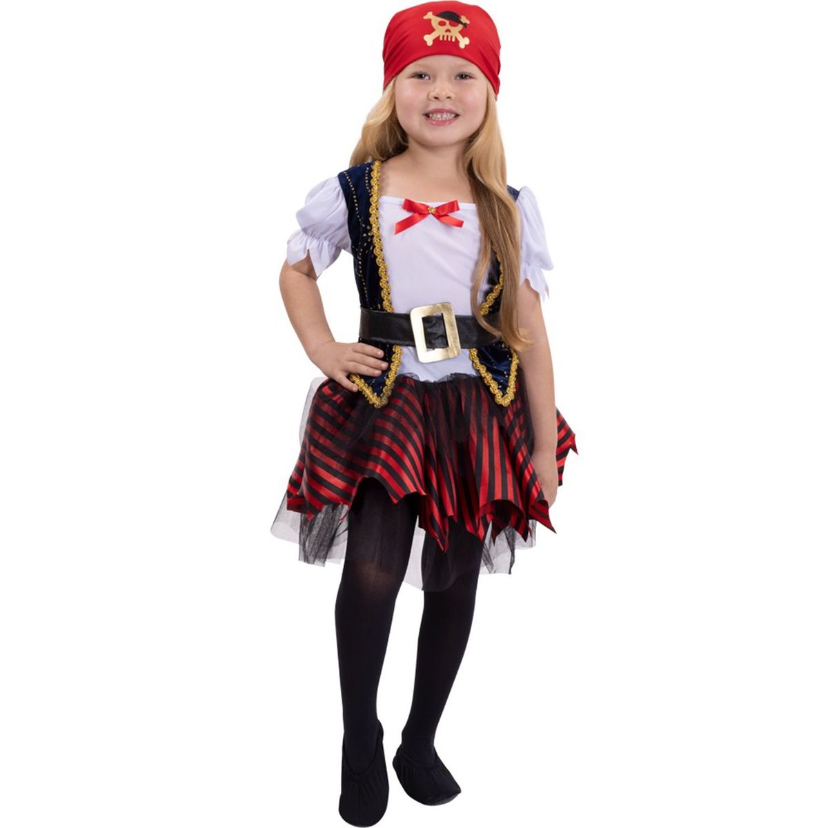 FANTASTIC NIGHT - Disfraz para niña pirata aventurera fantasía