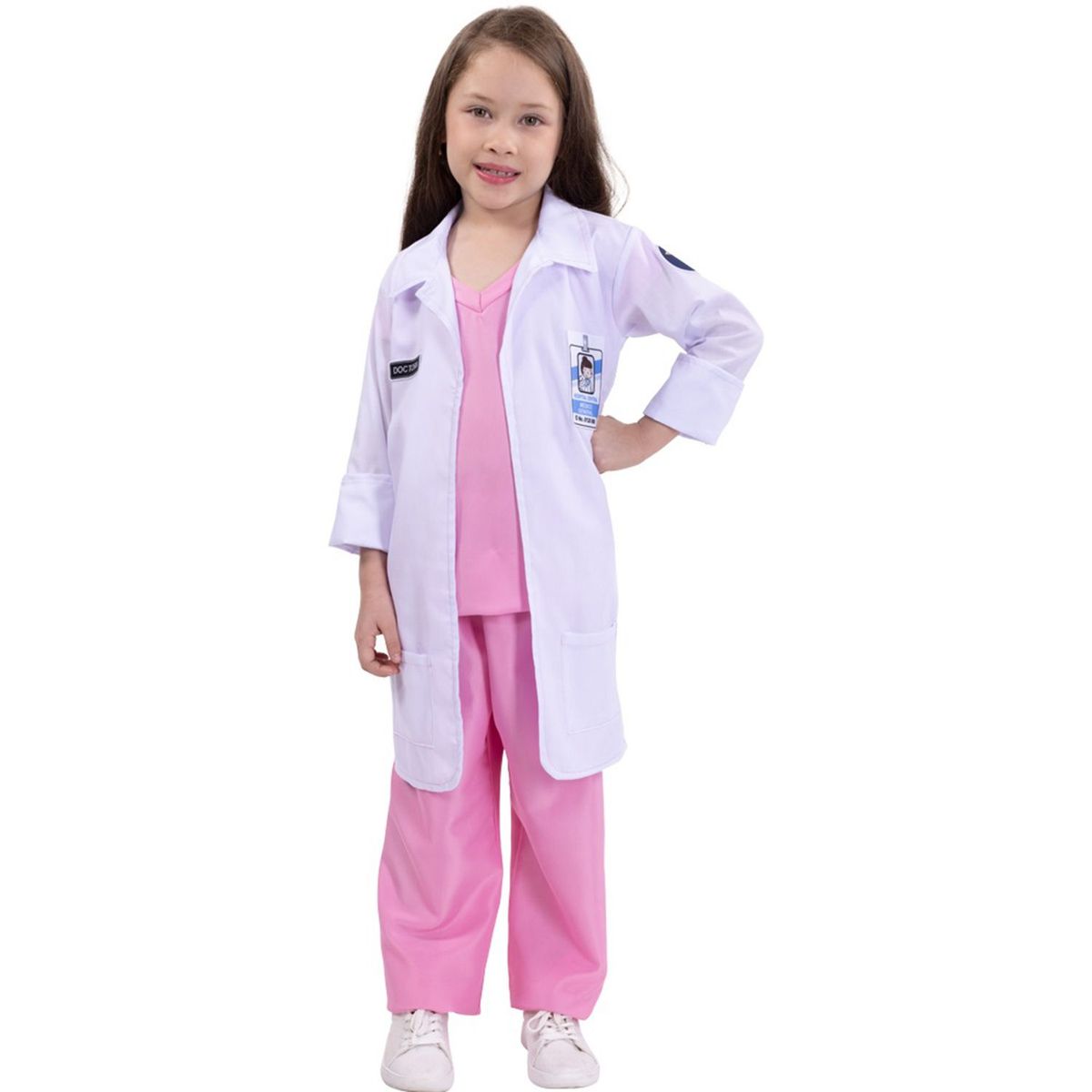 FANTASTIC NIGHT - Disfraz para niña doctora profesión